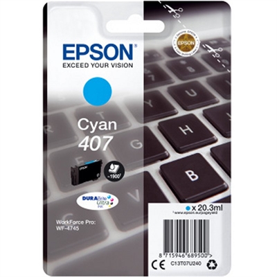 Epson Cartucho WF 4745 Cian